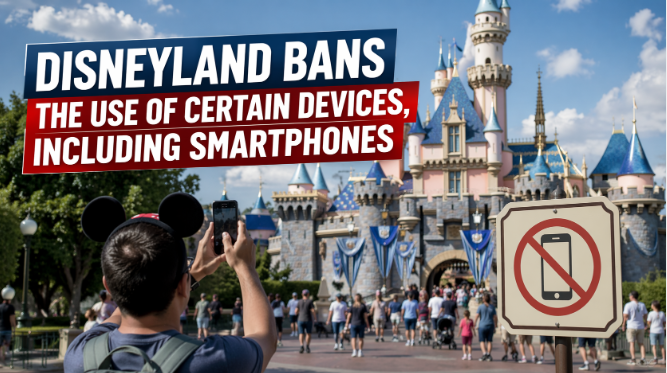 Disneyland Bans the Use of Certain Devices, Including Smartphones